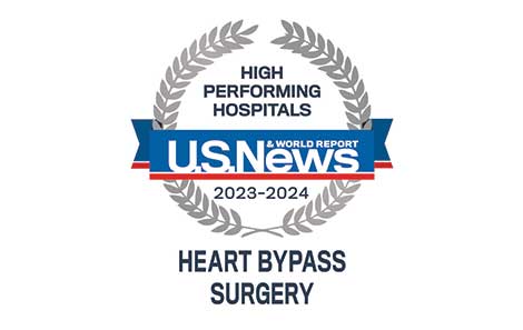 US News Heart Bypass Surgery High-Performing badge