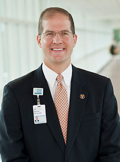 Michael Marquardt, chief financial officer for Hospital and Clinics Operations.